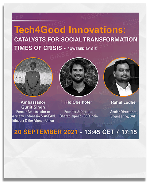 GINSEP Webinar Tech4Good